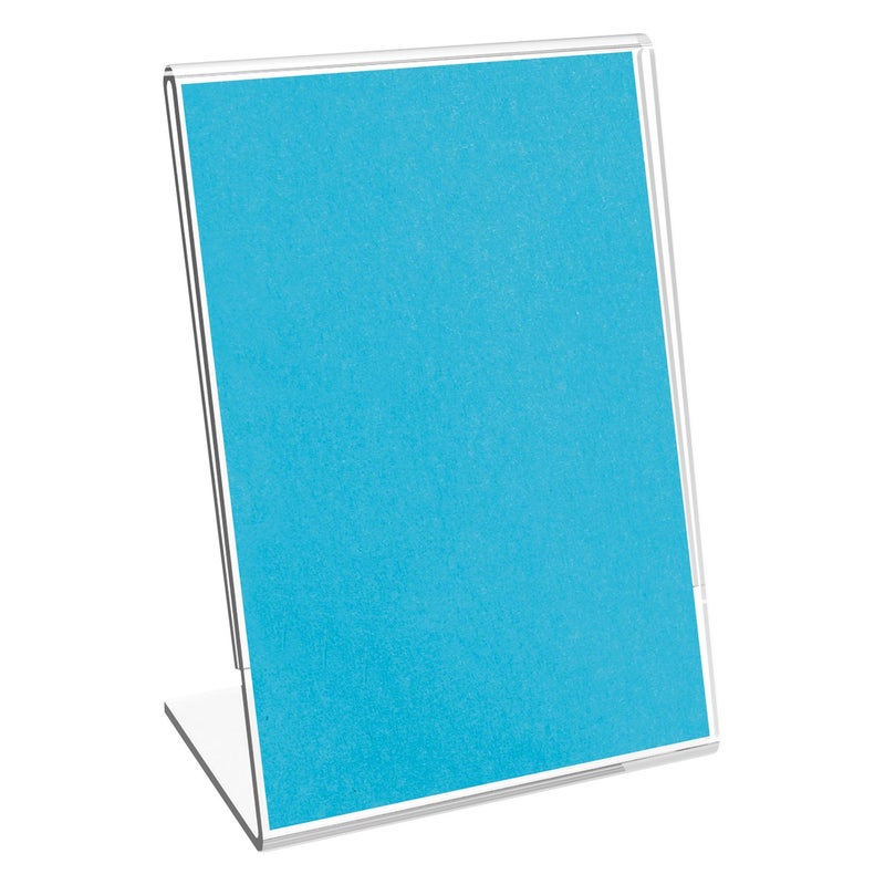 Deflecto Deflect-O Mini Tabletop Sign Holder (DEF20006) - Image 2